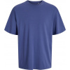 JACK & JONES 3911 / Unisex oversize tričko s krátkym rukávom - skipper blue S
