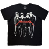 Tričko Metallica - All Over Full, Unisex,Čierna,XXL