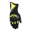 rukavice SP-3, ALPINESTARS (černá/žlutá fluo/bílá, vel. XL)