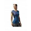 Reebok s krátkym rukávom školiace tričko viacfarebné (T -shirt s kardio cross reebok aa1514)