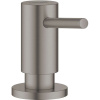 GROHE dávkovač tekutého mydla Cosmopolitan, objem 500 ml, kartáčovaný tmavý grafit, 40535AL0