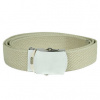 Opasok Mil-tec US so striebornou sponou khaki