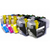 5x XL TUŠE DO TLAČIARNE BROTHER MFC-J2330DW J3530DW J3930DW