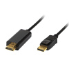 Šnúra Displayport - HDMI 1,8m