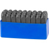 STREND PRO® Raznice ocelové HR59107 27 ks, znaky písmena A-Z 10 mm 222834