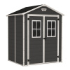 Keter Manor 6 x 5 DD tmavosivý