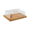 APS Drevený podnos s vekom - 24x18,5 cm | APS