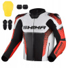 Moto bunda Shima STR 2.0 veľ. 56 bielo-červená