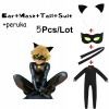 Kostým pre dievča - Ninja T14 kostým 134 (Ninjago žlté kostýmy karty)