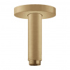 Hansgrohe Hansgrohe, prívod od stropu S 100 mm, kartáčovaný bronz, HAN-27393140