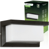 Záhradné nástenné svietidlo Lumiled biela, čierna E27 12 W