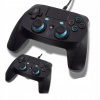 Káblový Ovládač SilverCrest pre PS4 čierny