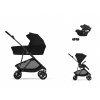 CYBEX Melio Carbon + Cot Travel Set B2 i-Size magic black 2026