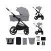 Kinderkraft KINDERKRAFT - Kombinovaný kočík 2v1 NEA 2 Platinum grey AG0880 + záruka 3 roky zadarmo