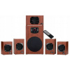 Genius reproduktory SW-HF 5.1 4600 v2, 5.1, 120 W, hnedé, diaľkové ovládanie, k