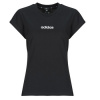 adidas Tričká s krátkym rukávom Essentials Linear Cotton T-Shirt Čierna