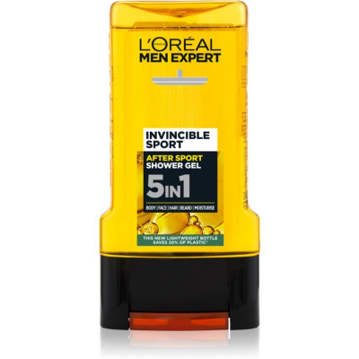 L’Oréal Paris Men Expert Invincible Sport sprchový gél 5 v 1 300 ml