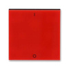 Kryt spínače trojpólového, 3559H-A00933 65, ABB, Levit®, červená / kouřová černá (ABB, Levit®, červená / kouřová černá)