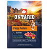 Krmivo Ontario Puppy Medium Lamb & Brown Rice 2,25 kg