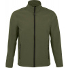 SOL'S | Race Men, Pánska 2-vrst. softshell. bunda, zelená army, XL