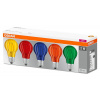 5PAK LED žiarovka E27 A60 2W 235lm 2700K Warm 300° Filament OSRAM Star Mix Colours