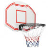 vidaXL Basketbalová doska biela 90x60x2 cm polyetén - Biela - 179039-113176