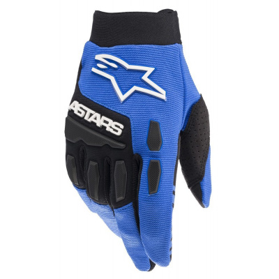 ALPINESTARS rukavice FULL BORE, ALPINESTARS (modrá/černá) 2024 - L