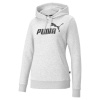 Puma No1 Logo Ladies Hoody Grey 8 (XS)