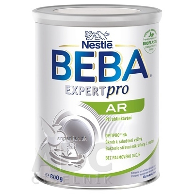 BEBA EXPERTpro AR špeciálna výživa dojčiat pri odgrckávaní (od narodenia) 1x800 g, 8445290663238