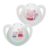 Nuk cumlík silikon Star Peppa Pig 2 ks 10175333