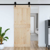 zahrada-XL Dvere NARVIK 90x210 cm, borovicový masív 154433