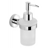Aqualine SAMBA dávkovač mydla 150ml, mliečne sklo, chróm SB119