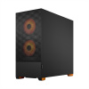 Fractal Design Pop Air RGB Orange Core TG Clear Tint/Midi Tower/Transpar. FD-C-POR1A-05