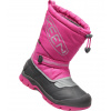 Keen Snow Troll Wp Youth Detské zimné topánky 10026177KEN fuchsia purple/silver 1(34)