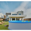 Planet Pool 350x90 cm white / blue