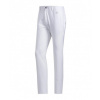 Pánske golfové nohavice Adidas Ultimate 365 3-Stripe Tapered Biela 38'' Long