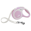 Vodítko Flexi New Comfort páska XS ružové 3m