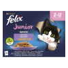 Purina Felix Fantastic Junior Lahodný Výber v želé - mokré krmivo pre mačky 12 x 85 g
