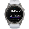 Garmin Epix Pro (g2) Sapphire, 51mm, Titanium, Whitestone Band 010-02804-11 51 mm, AMOLED displej