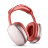 MUSICSOUND Bezdrôtové slúchadlá MUSIC SOUND MAXI2 s hlavovým mostom a mikrofónom, červené