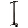 Lezyne Alloy Floor Drive 3.5, dielenská pumpa - Black/Hi Gloss