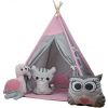 TIPI FLAMINGO STAN TEEPEE + 3 ZVIERATKÁ + DETSKÝ STABILIZÁTOR DIEVČA (TIPI FLAMINGO STAN TEEPEE + 3 ZVIERATKÁ + DETSKÝ STABILIZÁTOR DIEVČA)