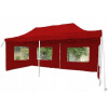 Garthen PROFI 9484 Záhradný párty stan 3 x 6 - nožnicový - červený