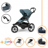 Set 7v1 Thule Urban Glide 3 Mid blue s magnetickou sponou + madlo + vanička Dark Slate + JOMK príslušenstvo