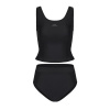 Slazenger Tankini Set Ladies Black 20 (48)
