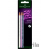 Grafitové ceruzky Sparkle Harmony 3 ks - Faber-Castell