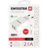 Swissten Sieťový Adaptér Smart Ic, Ce 2X Usb 2,1 A Power Bielý + Dátový Kábel Swissten Usb / Type C 1,2 M Bielý