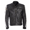 Moto bunda RICHA RETRO RACING černá kožená - nadměrná velikost 62