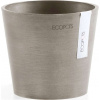 Ecopots Kvetináč Amsterdam (taupe/tmavošedo-hnedý) - Ø 13 cm, výška 11,4 cm