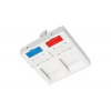 Modul French style Solarix 45x45mm pro 2 keystony 23100203
